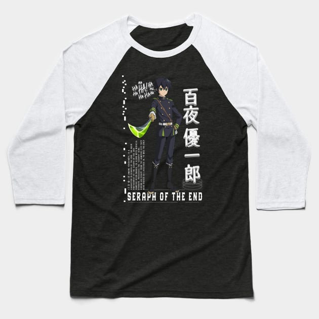 Seraph of the end Baseball T-Shirt by AssoDesign